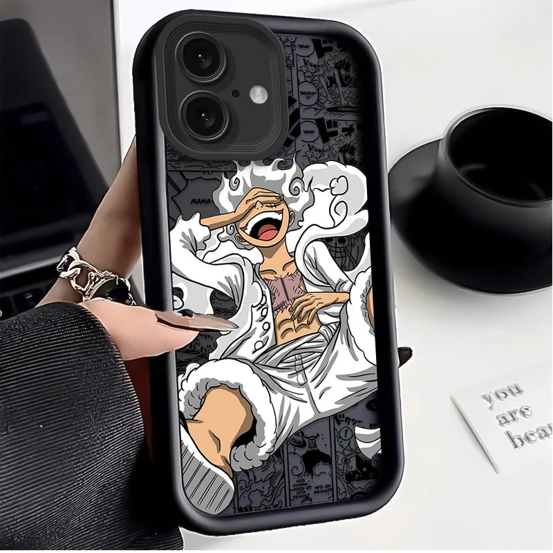 Anime O-One Piece Phone Case For iPhone 16E 16 15 14 13 12 11 Pro Max X XS X S Max XR SE 2020 SE4 7 8 Luxury Soft Silicone Cover