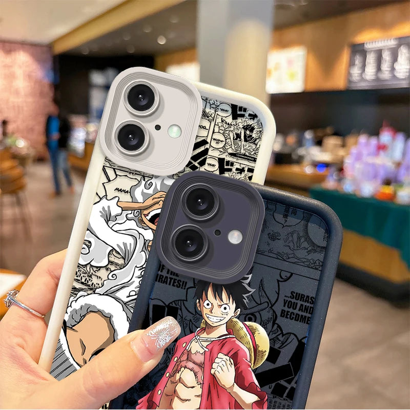 Anime O-One Piece Phone Case For iPhone 16E 16 15 14 13 12 11 Pro Max X XS X S Max XR SE 2020 SE4 7 8 Luxury Soft Silicone Cover