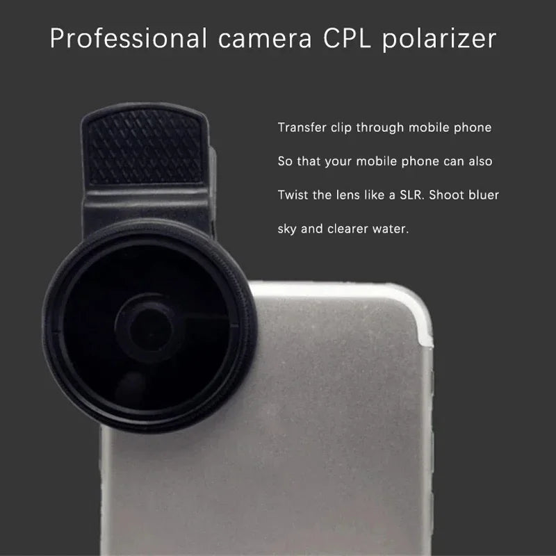 Farbpolarisierungs Linse 37MM für Handykamera