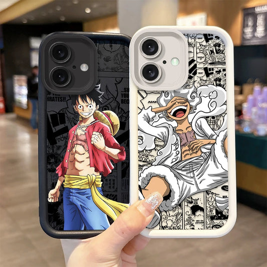 Anime O-One Piece Phone Case For iPhone 16E 16 15 14 13 12 11 Pro Max X XS X S Max XR SE 2020 SE4 7 8 Luxury Soft Silicone Cover